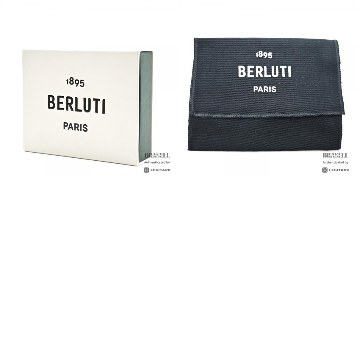 Berluti Calligraphy Coin Case【ImportFeeFREE】