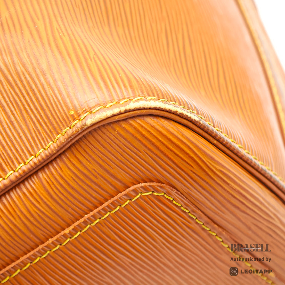LOUIS VUITTON Keepall 45 Epi Leather Brown Boston Bag M42978 【ImportFeeFREE】