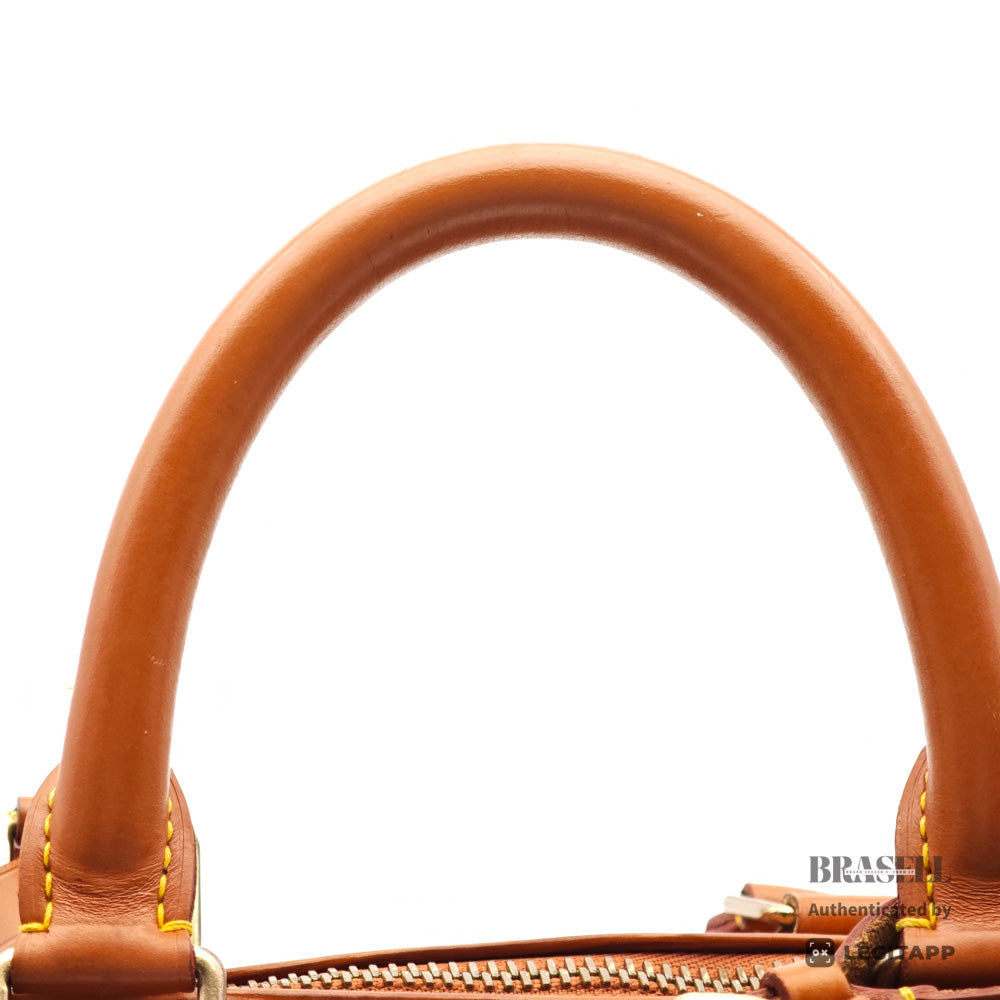 LOUIS VUITTON Keepall 45 Epi Leather Brown Boston Bag M42978 【ImportFeeFREE】