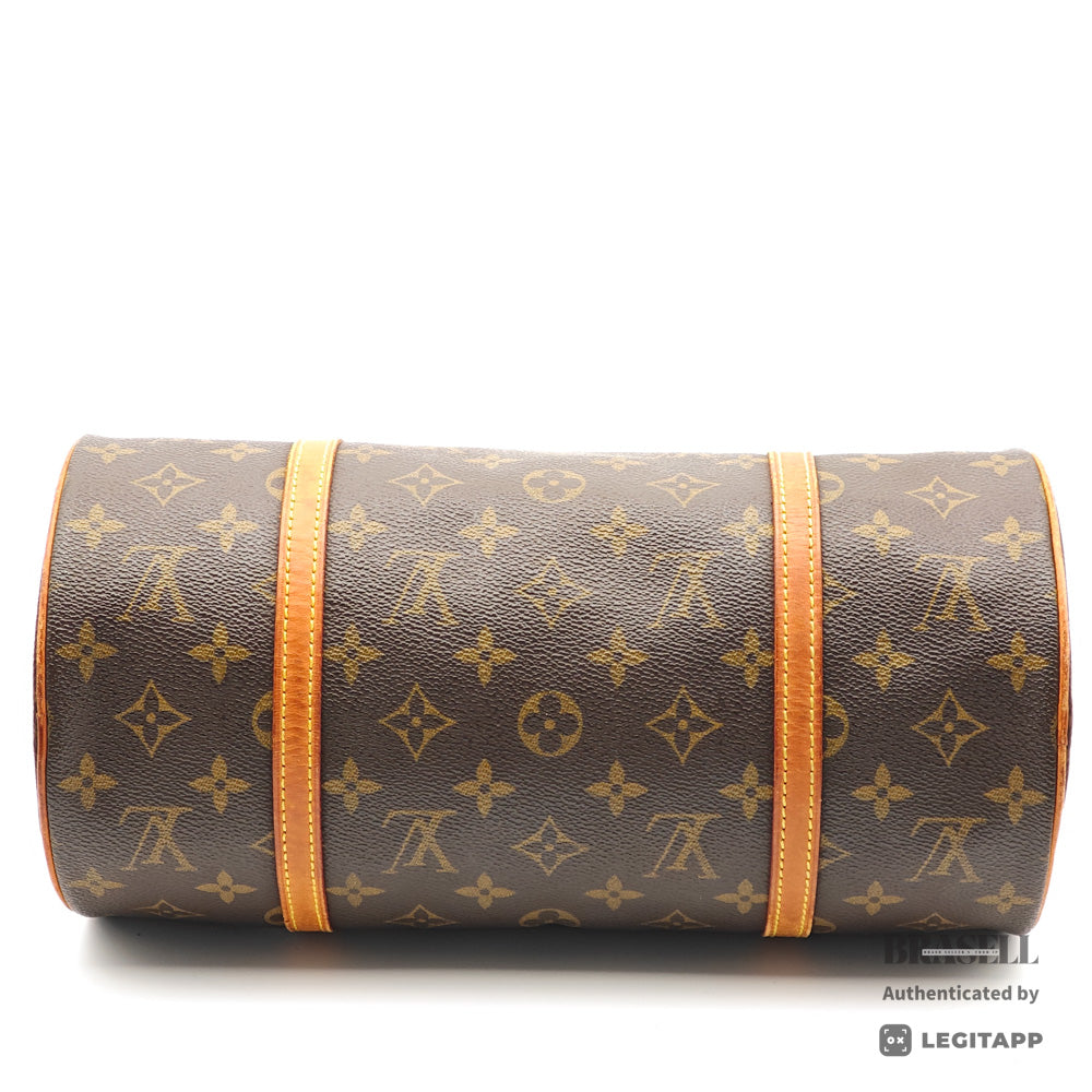 LOUIS VUITTON Papillon30 Monogram Canvas Brown Tote Bag M51385 【ImportFeeFREE】
