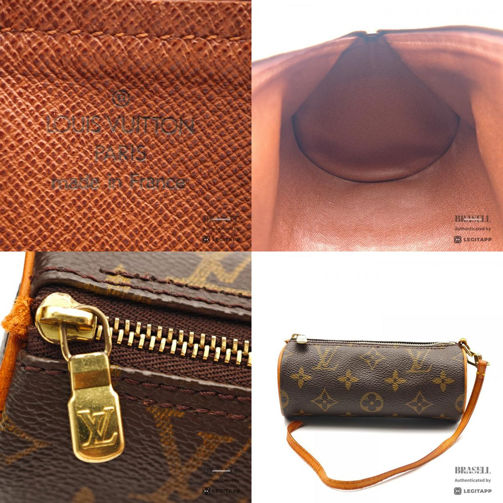 LOUIS VUITTON Papillon30 Monogram Canvas Brown Tote Bag M51385 【ImportFeeFREE】