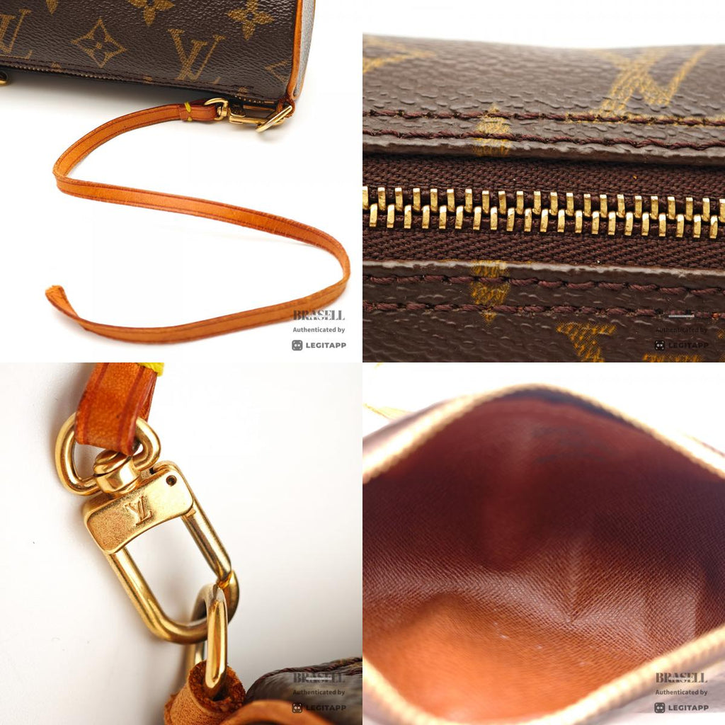 LOUIS VUITTON Papillon30 Monogram Canvas Brown Tote Bag M51385 【ImportFeeFREE】