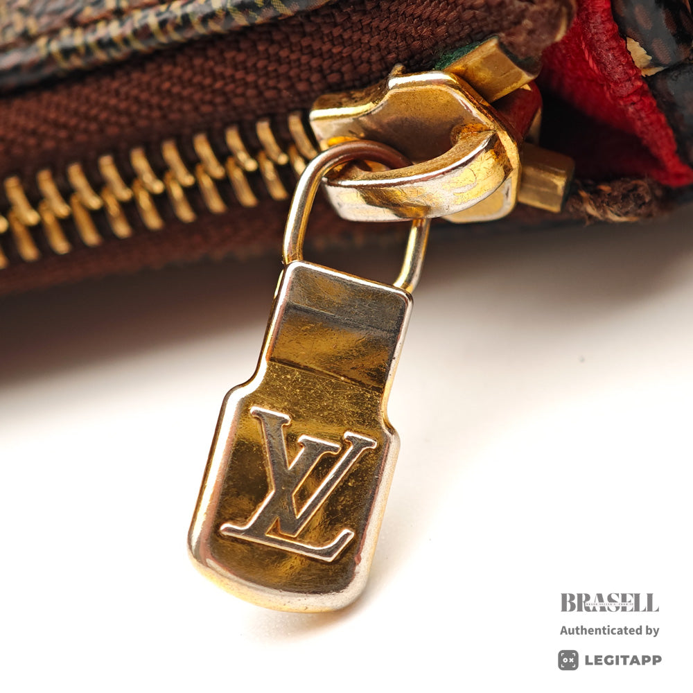 LOUIS VUITTON bloomsbury Monogram Brown Shoulder Bag N42251 【ImportFeeFREE】