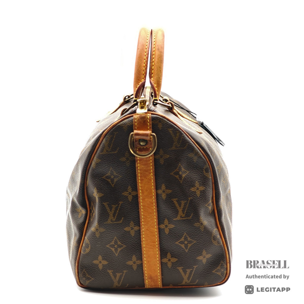 LOUIS VUITTON Speedy Bandouliere 30 Monogram Canvas Hand Bag 【ImportFeeFREE】