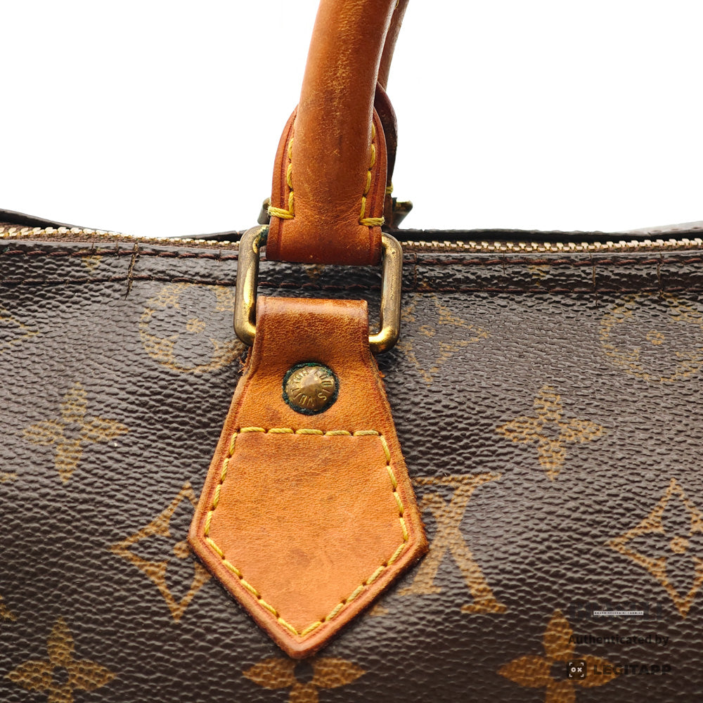 LOUIS VUITTON Speedy Bandouliere 30 Monogram Canvas Hand Bag 【ImportFeeFREE】
