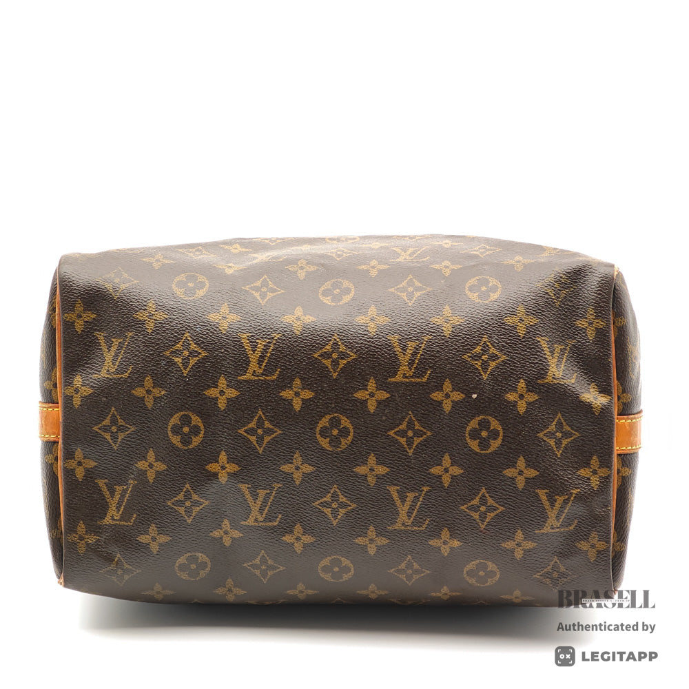 LOUIS VUITTON Speedy Bandouliere 30 Monogram Canvas Hand Bag 【ImportFeeFREE】