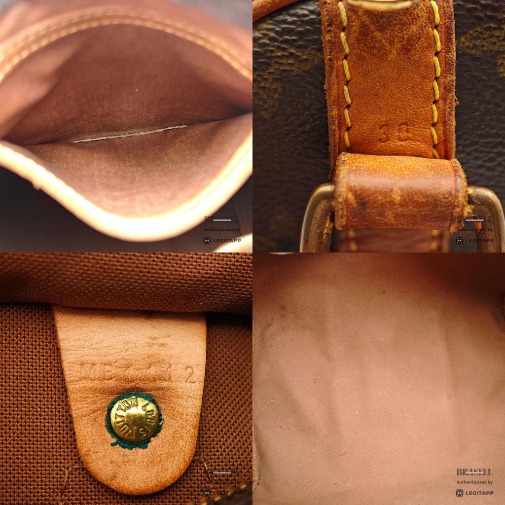 LOUIS VUITTON Speedy Bandouliere 30 Monogram Canvas Hand Bag 【ImportFeeFREE】