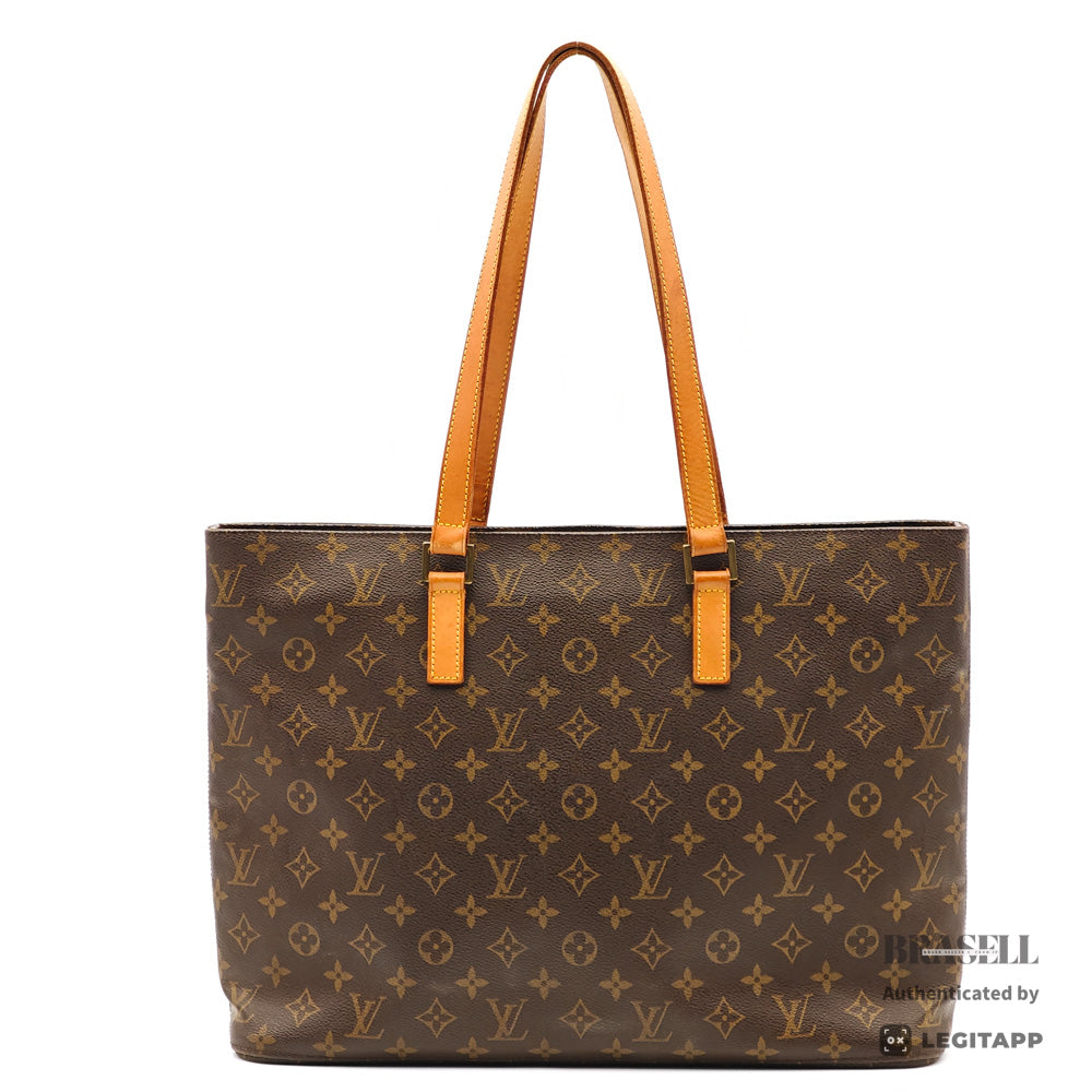 LOUIS VUITTON Luco Monogram Canvas Brown Tote Bag M51155 【ImportFeeFREE】