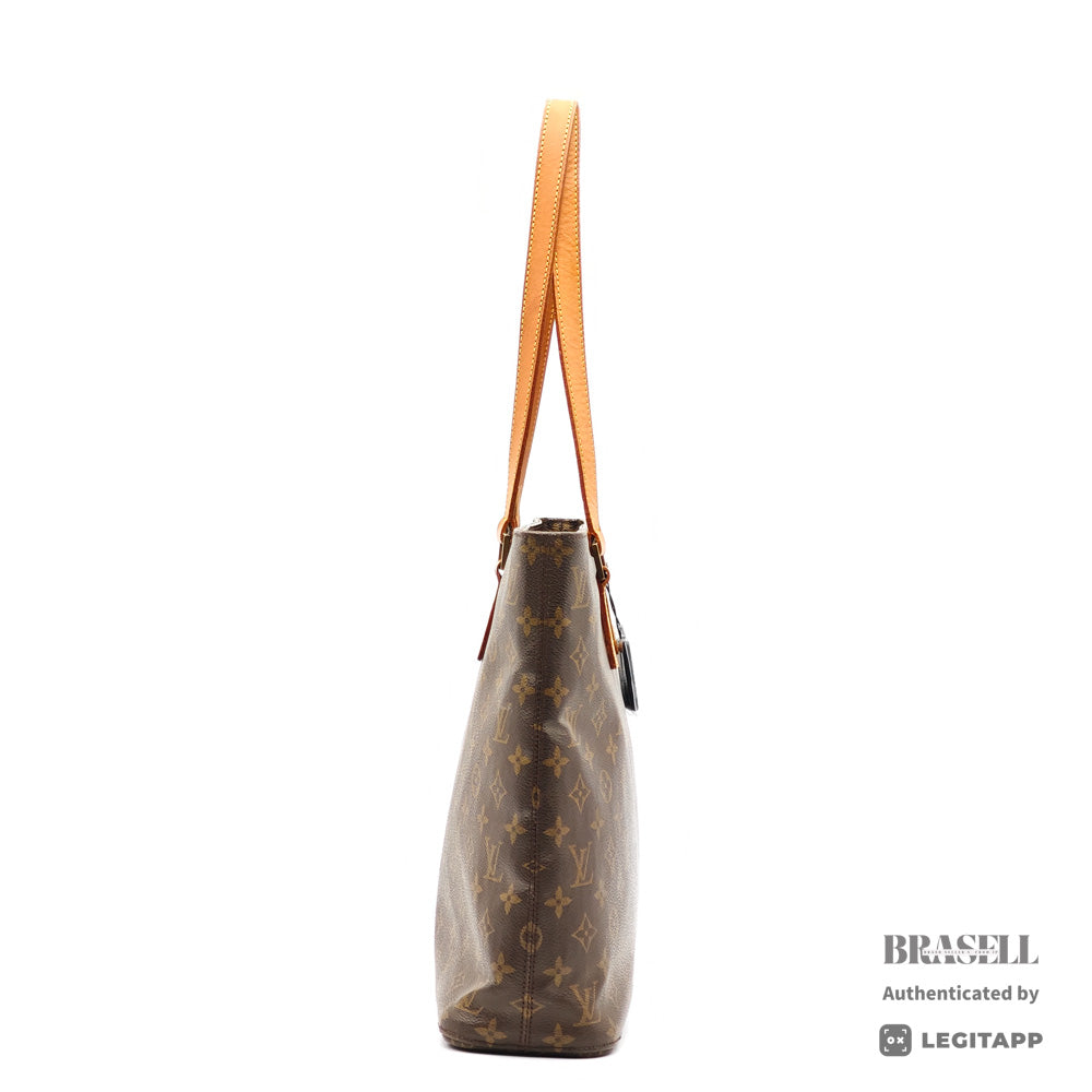 LOUIS VUITTON Luco Monogram Canvas Brown Tote Bag M51155 【ImportFeeFREE】