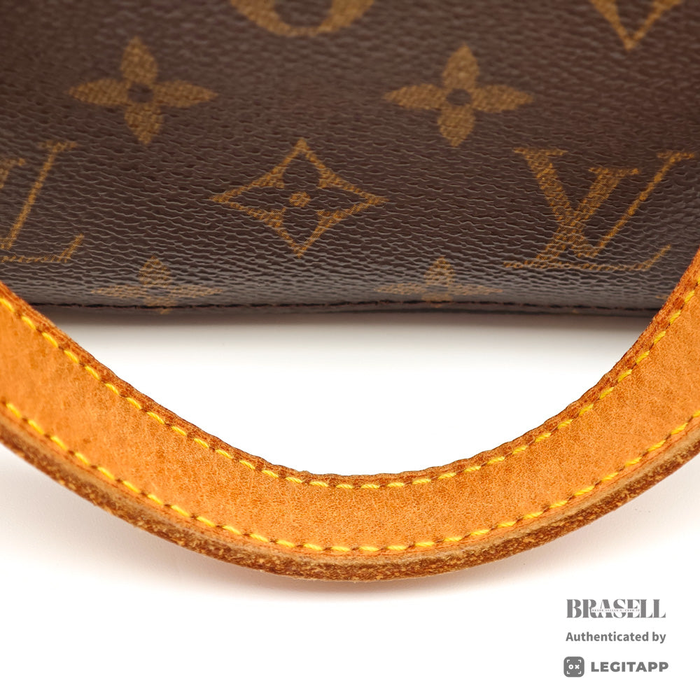 LOUIS VUITTON Luco Monogram Canvas Brown Tote Bag M51155 【ImportFeeFREE】