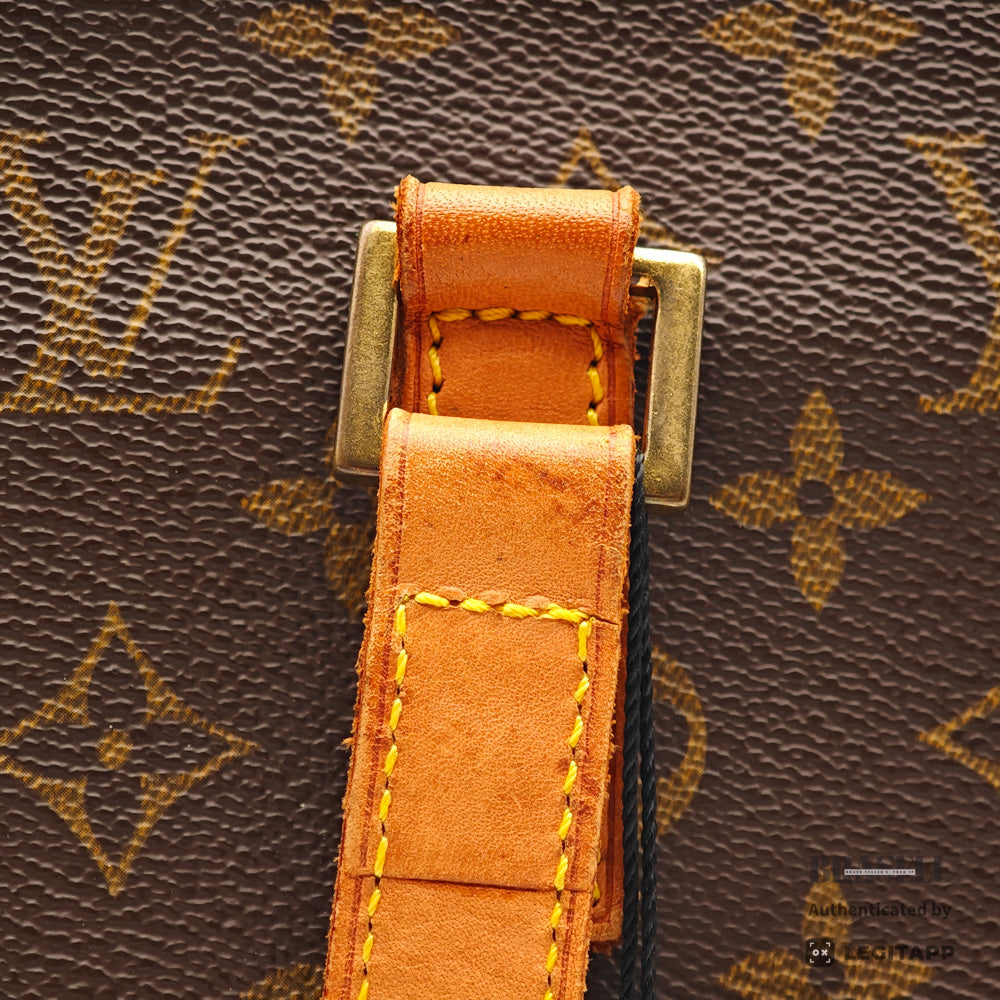 LOUIS VUITTON Luco Monogram Canvas Brown Tote Bag M51155 【ImportFeeFREE】
