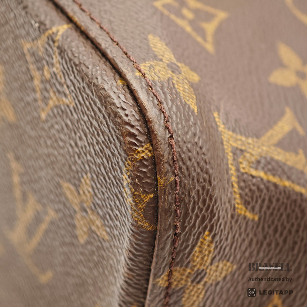 LOUIS VUITTON Luco Monogram Canvas Brown Tote Bag M51155 【ImportFeeFREE】