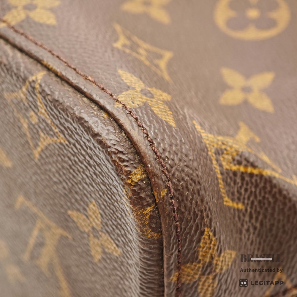LOUIS VUITTON Luco Monogram Canvas Brown Tote Bag M51155 【ImportFeeFREE】