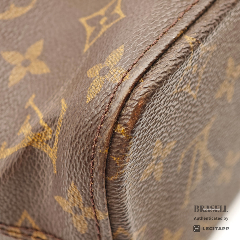 LOUIS VUITTON Luco Monogram Canvas Brown Tote Bag M51155 【ImportFeeFREE】