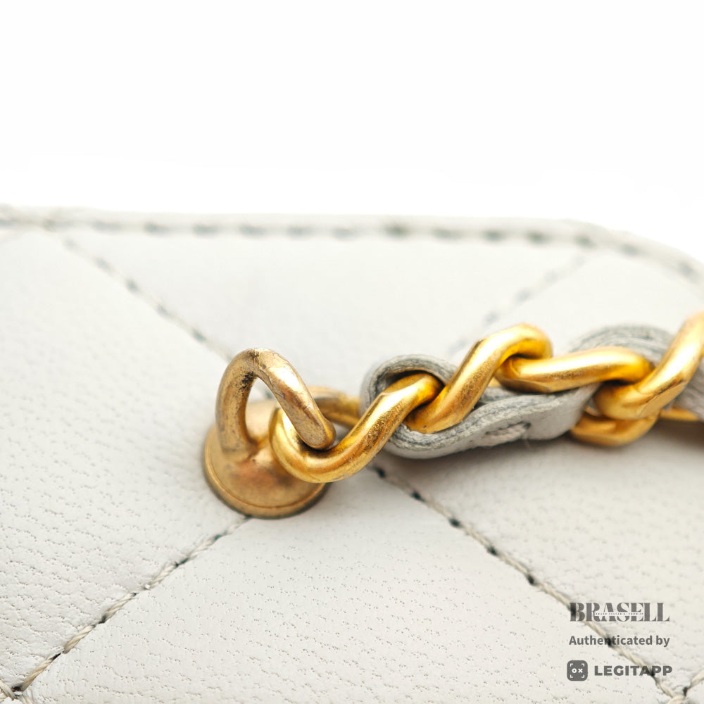 CHANEL Small Vanity Case Matelasse Lambskin Chain Shoulder Bag【ImportFeeFREE】