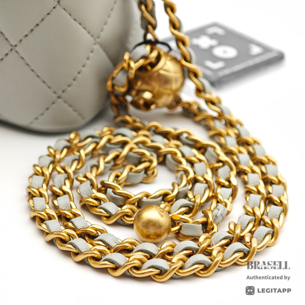 CHANEL Small Vanity Case Matelasse Lambskin Chain Shoulder Bag【ImportFeeFREE】