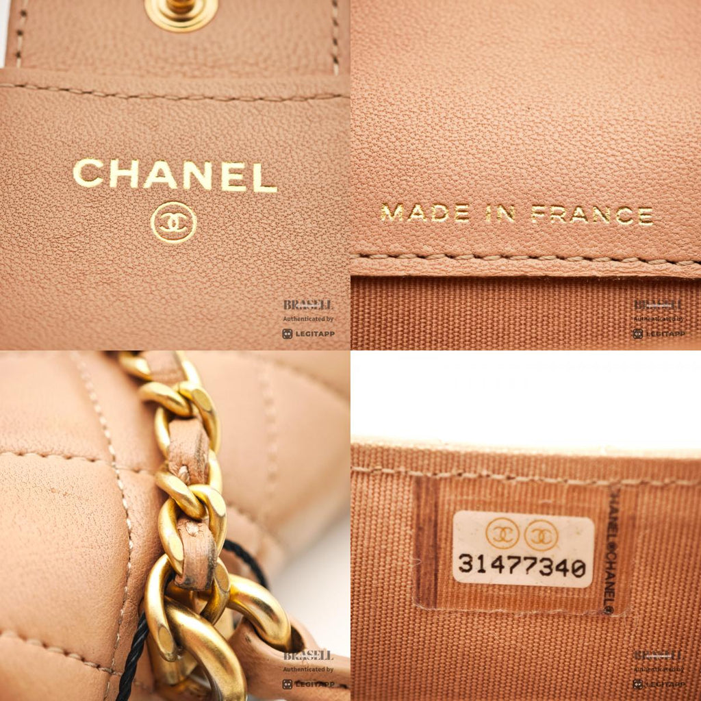 CHANEL Mini Matelasse Lambskin Leather Chain Shoulder Bag 【ImportFeeFREE】
