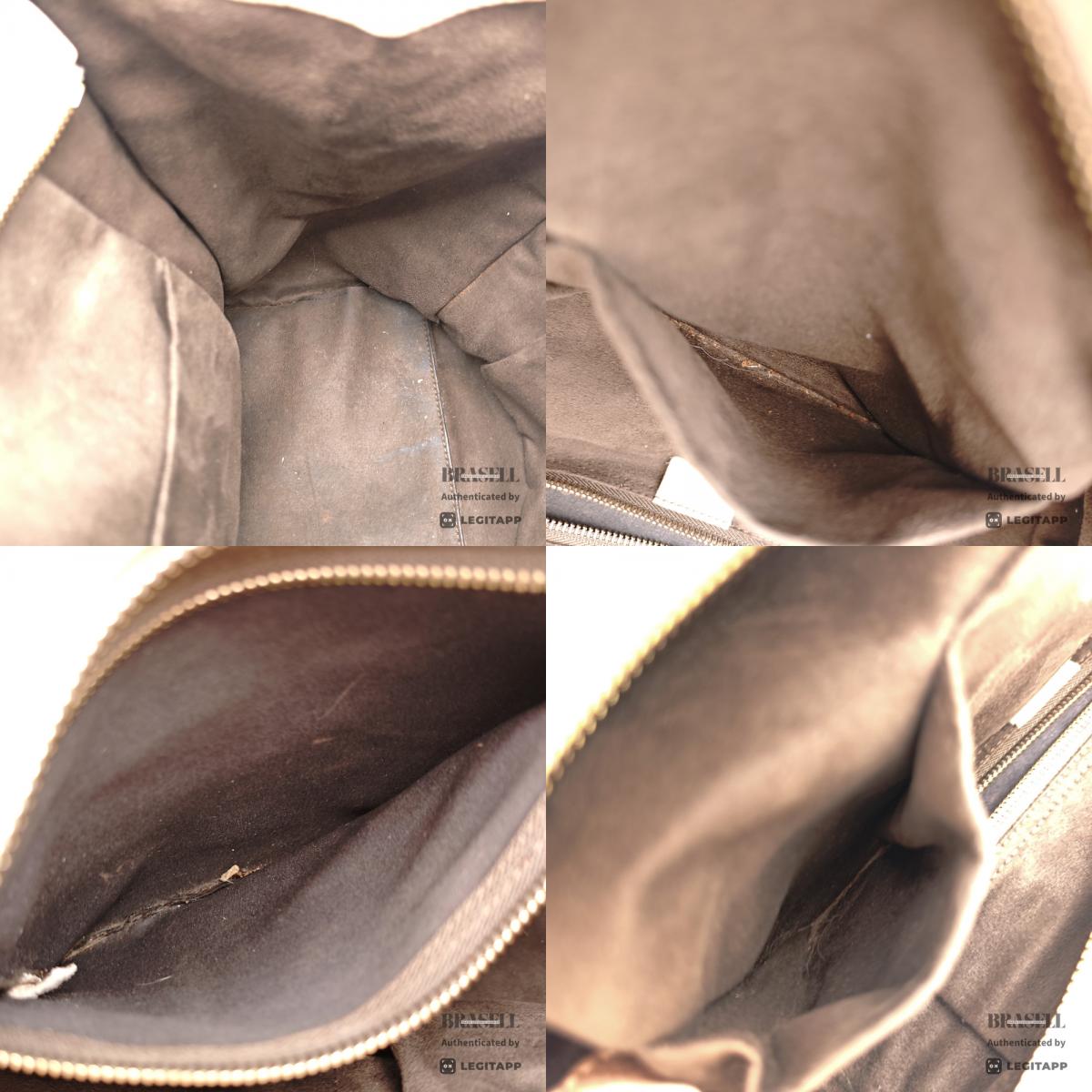 CELINE Luggage Micro Shopper Leather Tote Bag 【ImportFeeFREE】