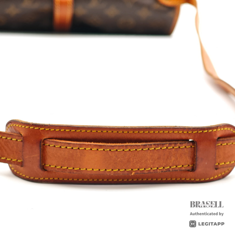LOUIS VUITTON Saumur 30 Monogram Canvas Brown Shoulder Bag 【ImportFeeFREE】