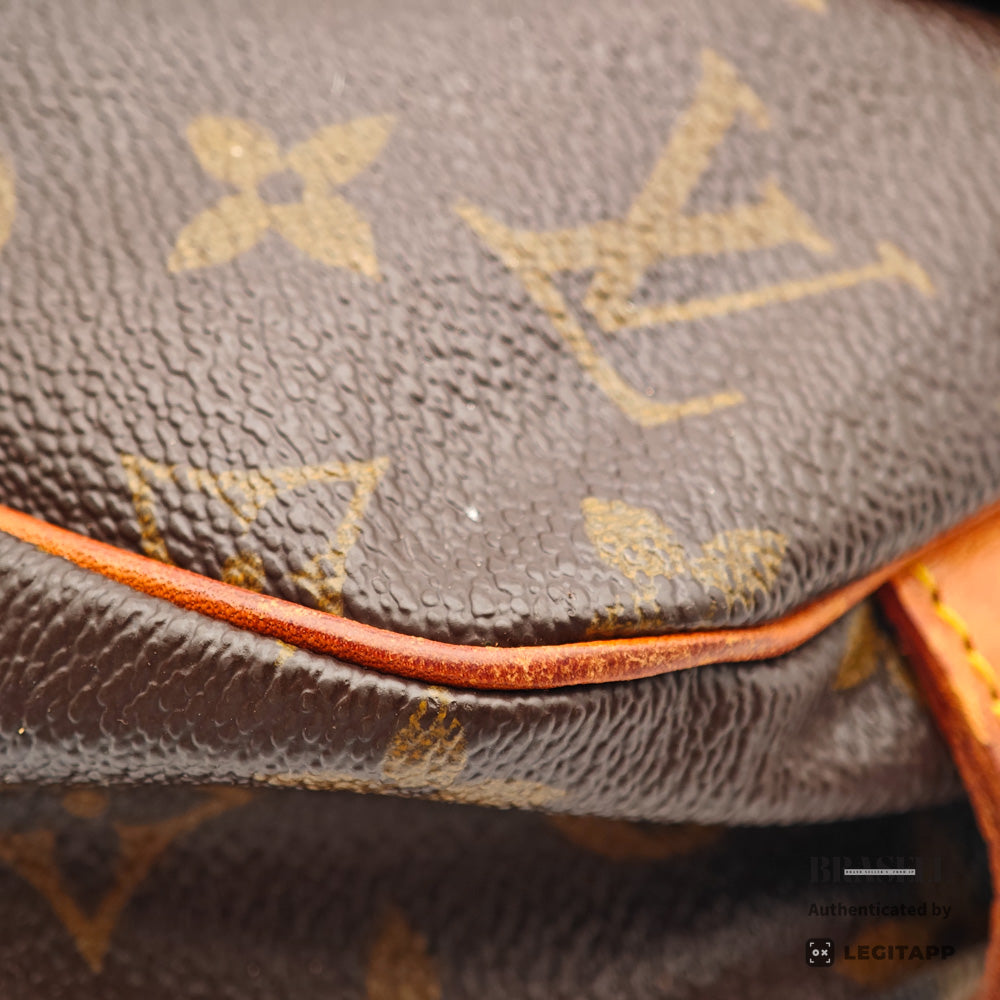 LOUIS VUITTON Saumur 30 Monogram Canvas Brown Shoulder Bag 【ImportFeeFREE】