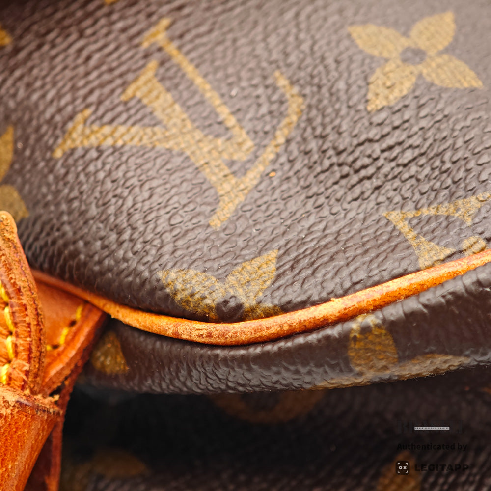 LOUIS VUITTON Saumur 30 Monogram Canvas Brown Shoulder Bag 【ImportFeeFREE】