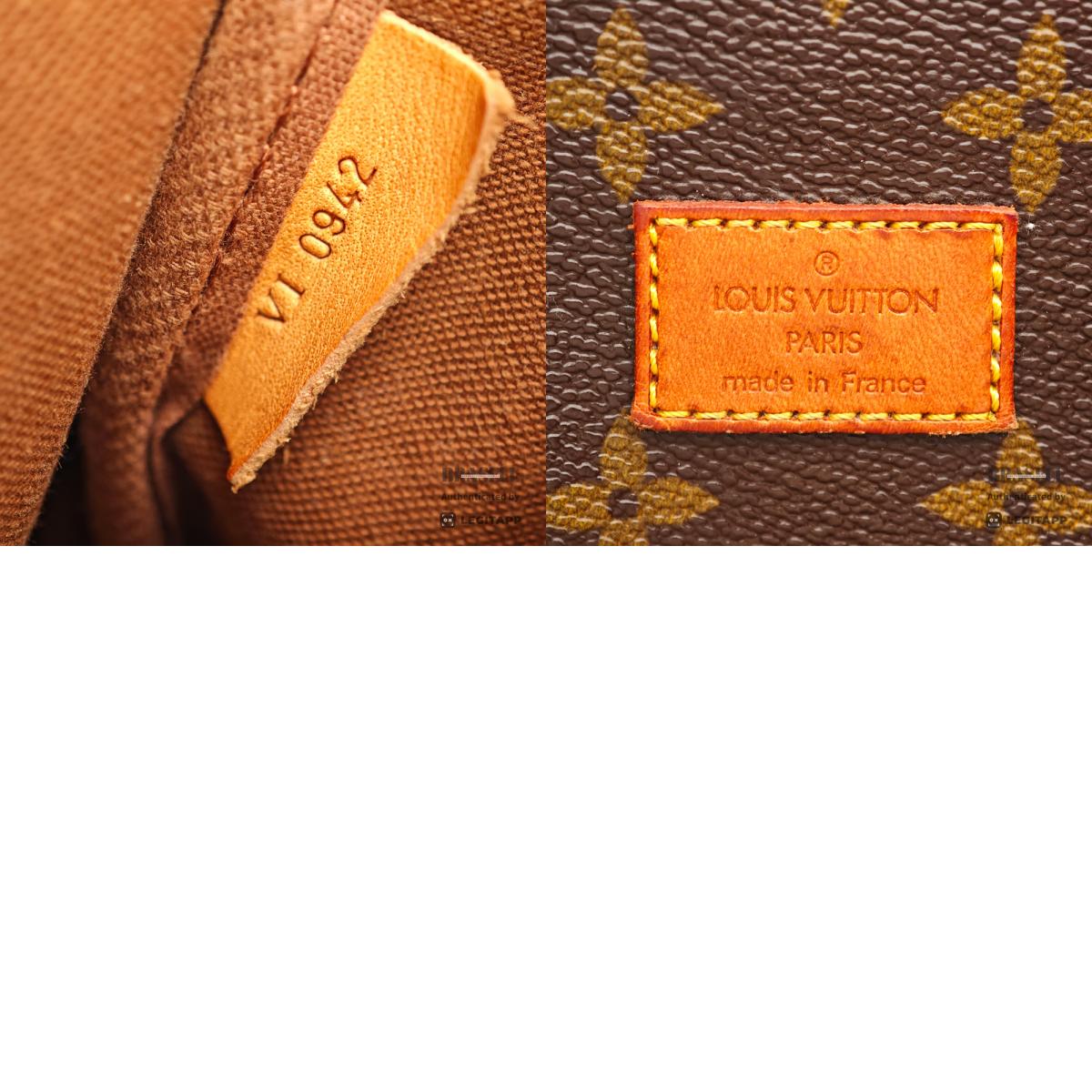 LOUIS VUITTON Saumur 30 Monogram Canvas Brown Shoulder Bag 【ImportFeeFREE】
