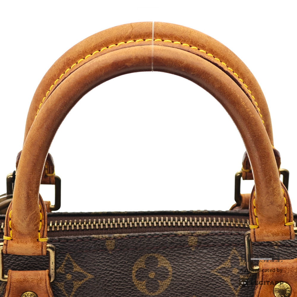 LOUIS VUITTON Speedy 30 Monogram Canvas Brown Hand Bag M41526 【ImportFeeFREE】