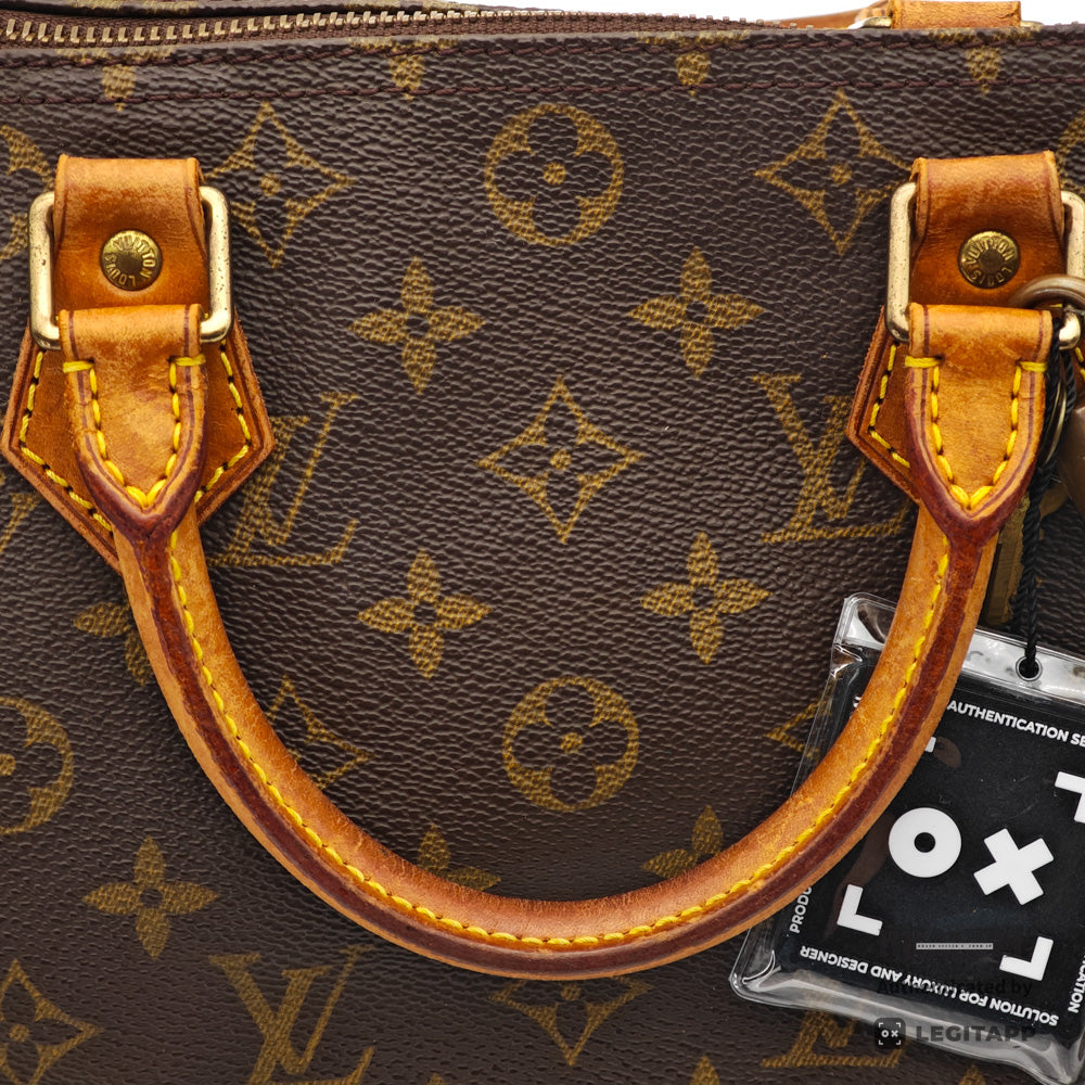 LOUIS VUITTON Speedy 30 Monogram Canvas Brown Hand Bag M41526 【ImportFeeFREE】