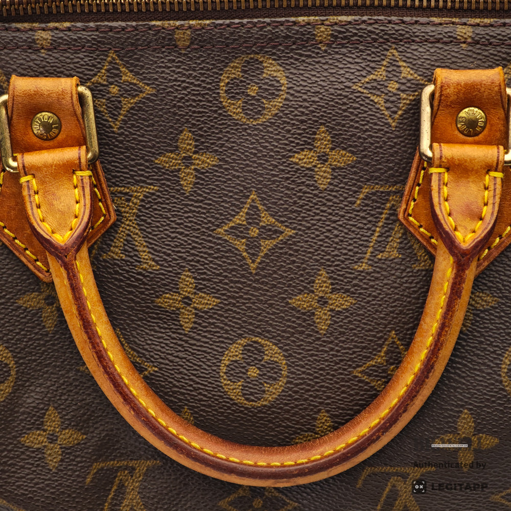 LOUIS VUITTON Speedy 30 Monogram Canvas Brown Hand Bag M41526 【ImportFeeFREE】