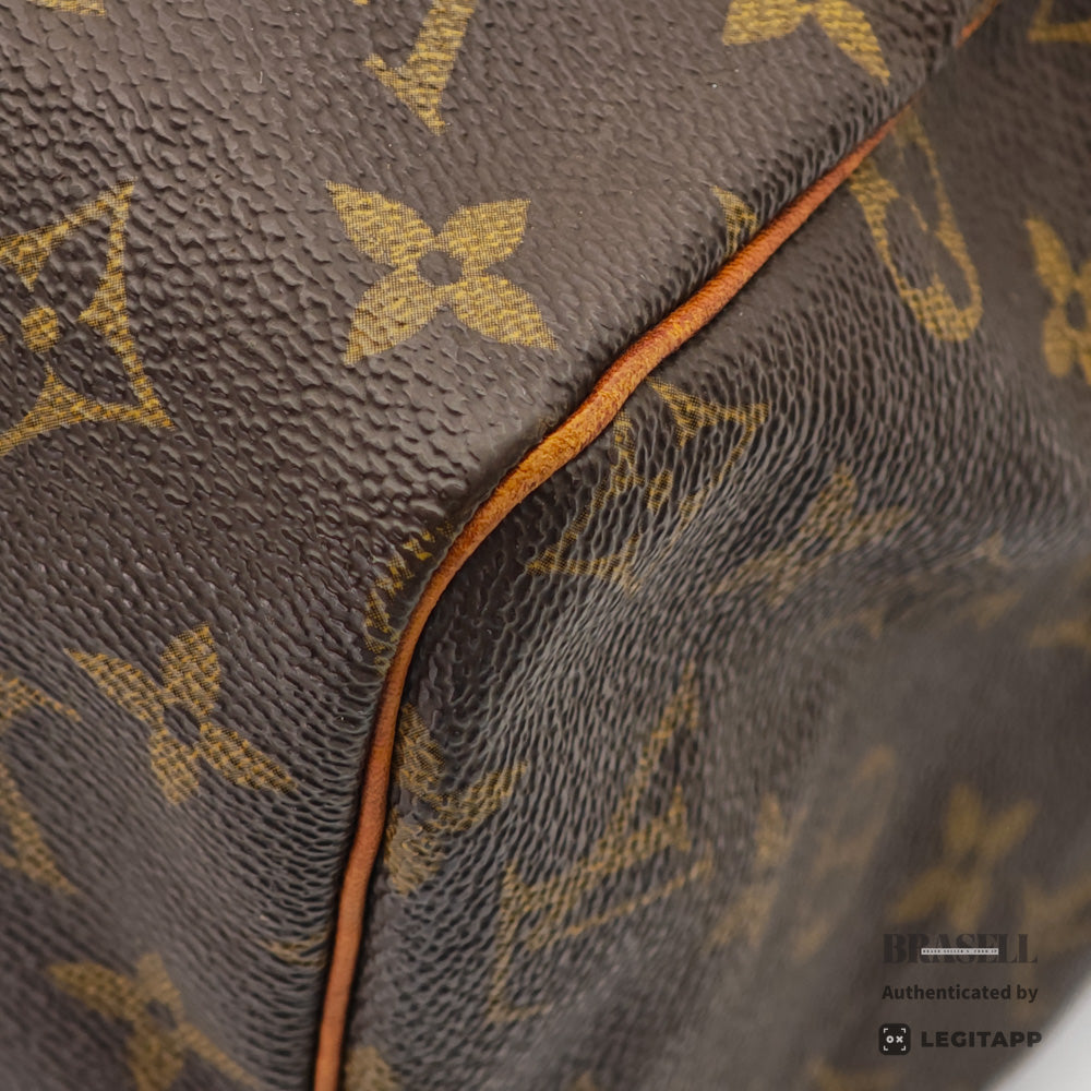 LOUIS VUITTON Speedy 30 Monogram Canvas Brown Hand Bag M41526 【ImportFeeFREE】