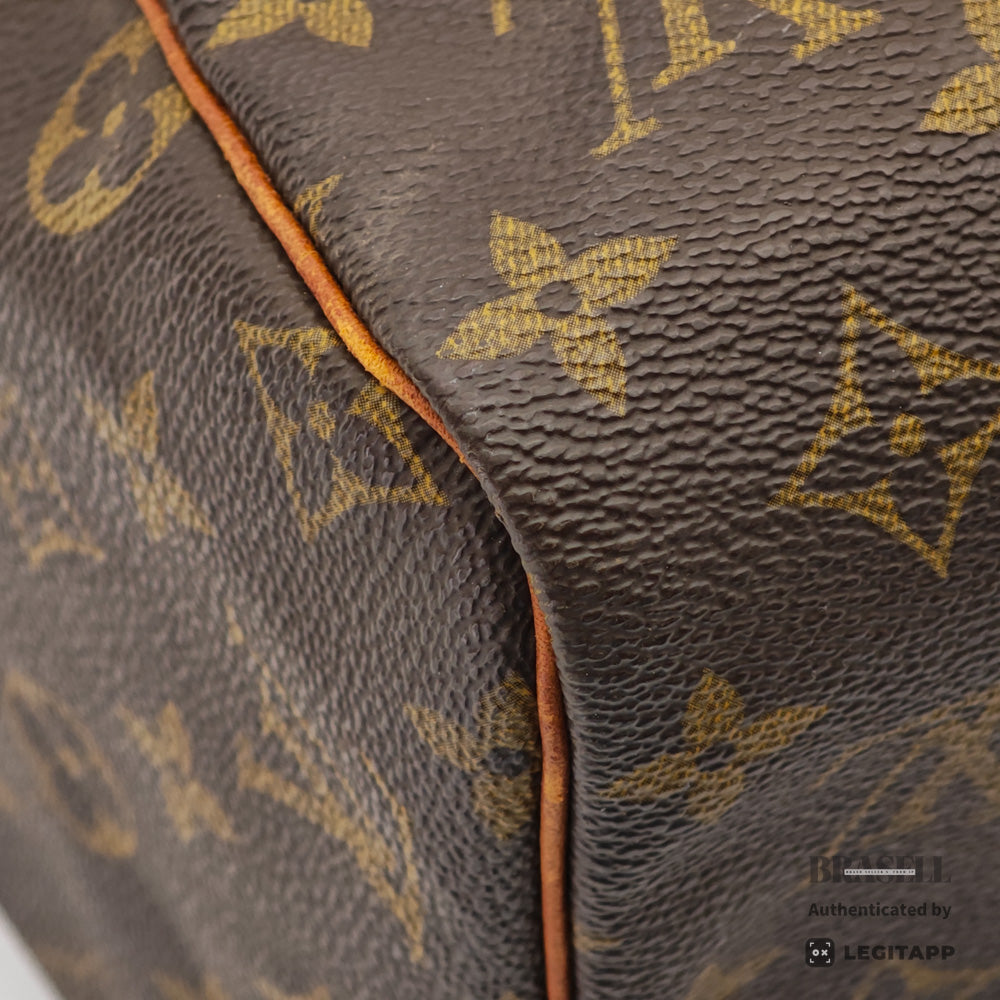 LOUIS VUITTON Speedy 30 Monogram Canvas Brown Hand Bag M41526 【ImportFeeFREE】