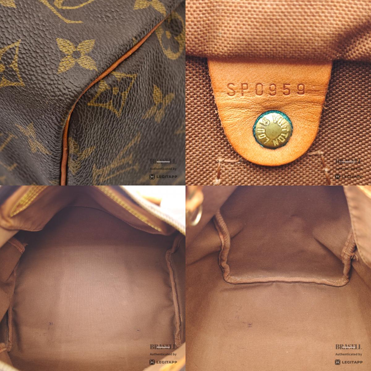 LOUIS VUITTON Speedy 30 Monogram Canvas Brown Hand Bag M41526 【ImportFeeFREE】