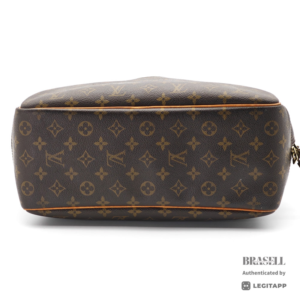 LOUIS VUITTON Deauville Monogram Canvas Brown Hand Bag M47270 【ImportFeeFREE】