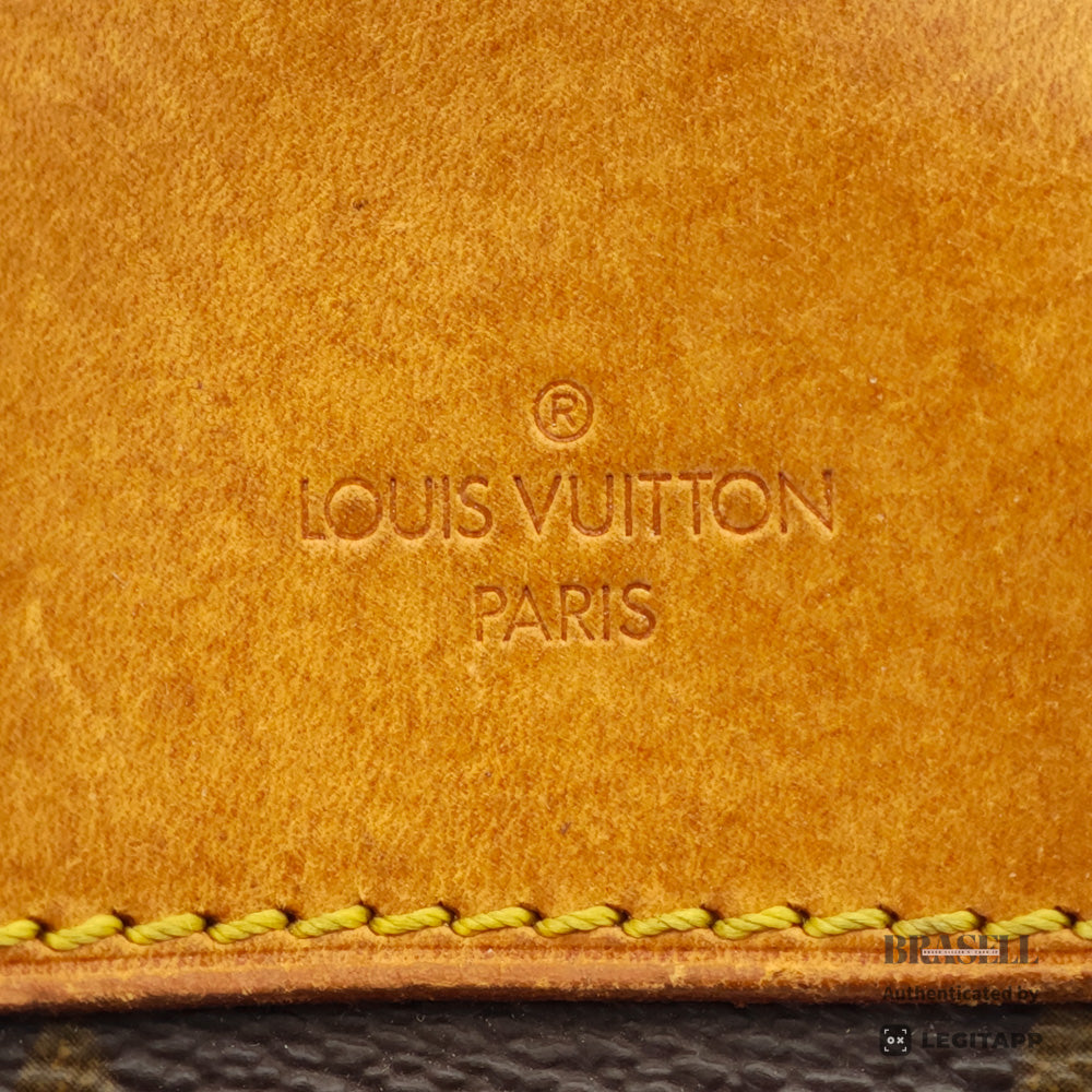 LOUIS VUITTON Deauville Monogram Canvas Brown Hand Bag M47270 【ImportFeeFREE】