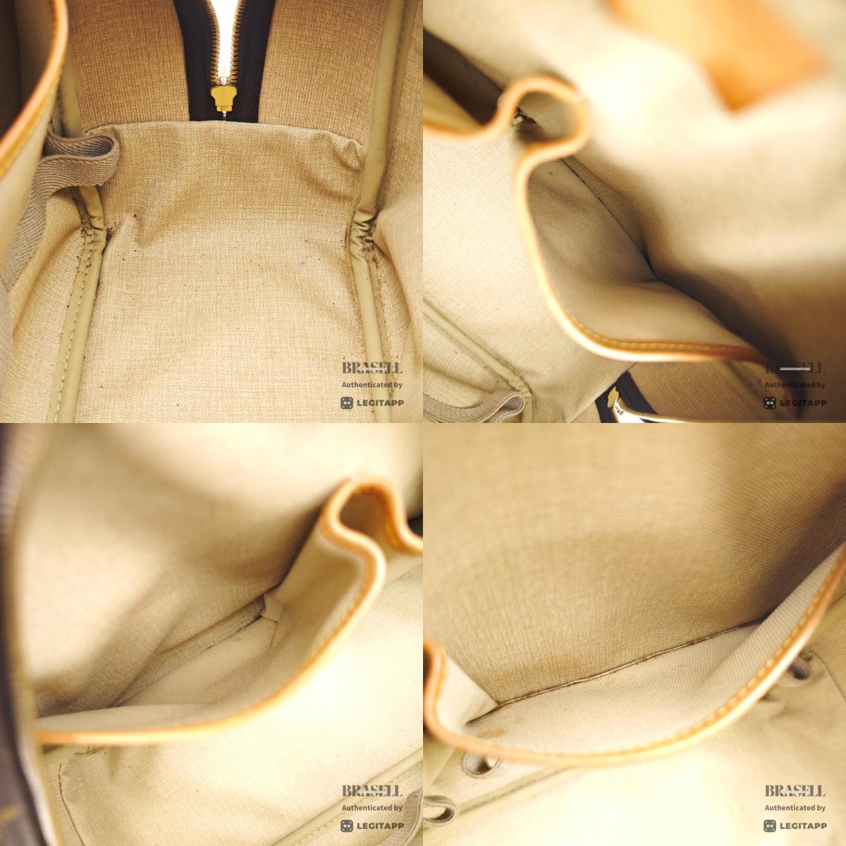 LOUIS VUITTON Deauville Monogram Canvas Brown Hand Bag M47270 【ImportFeeFREE】
