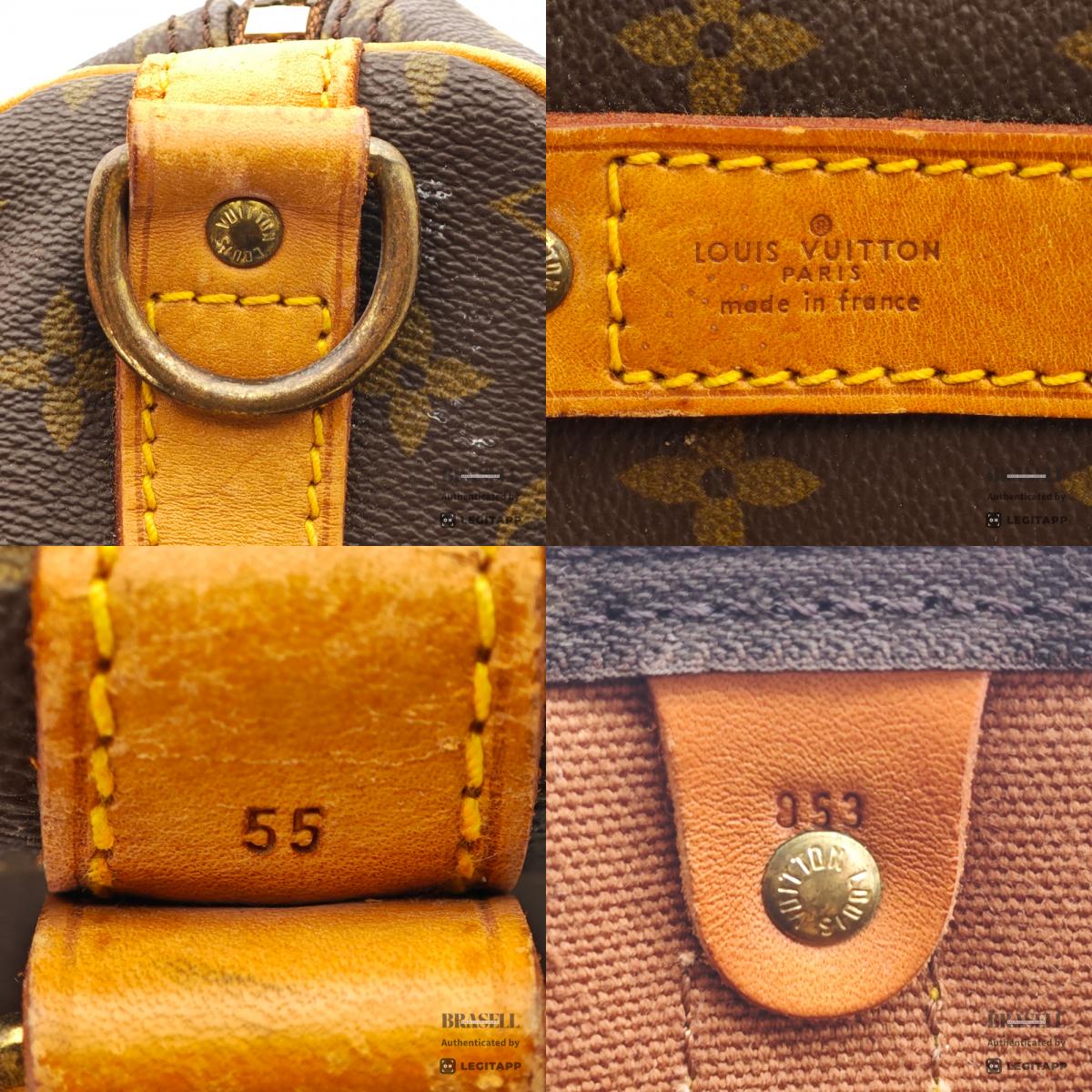 LOUIS VUITTON Keepall 55 Monogram Canvas M41424 Boston Bag 【ImportFeeFREE】