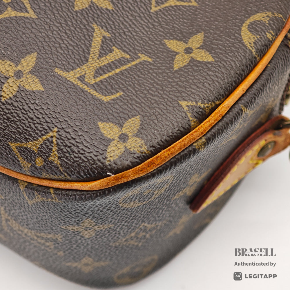 LOUIS VUITTON Blois Monogram Canvas Brown Shoulder Bag M51221 【ImportFeeFREE】