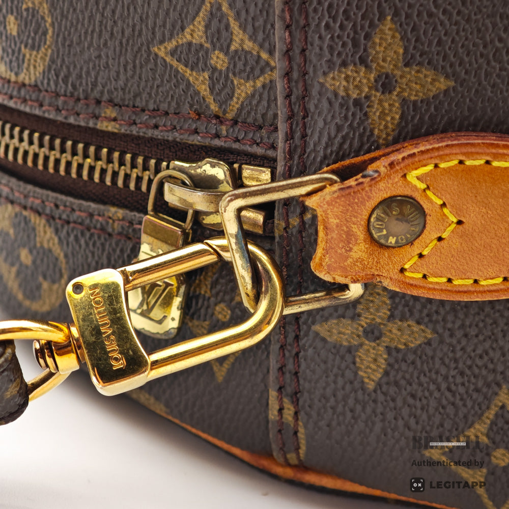 LOUIS VUITTON Blois Monogram Canvas Brown Shoulder Bag M51221 【ImportFeeFREE】