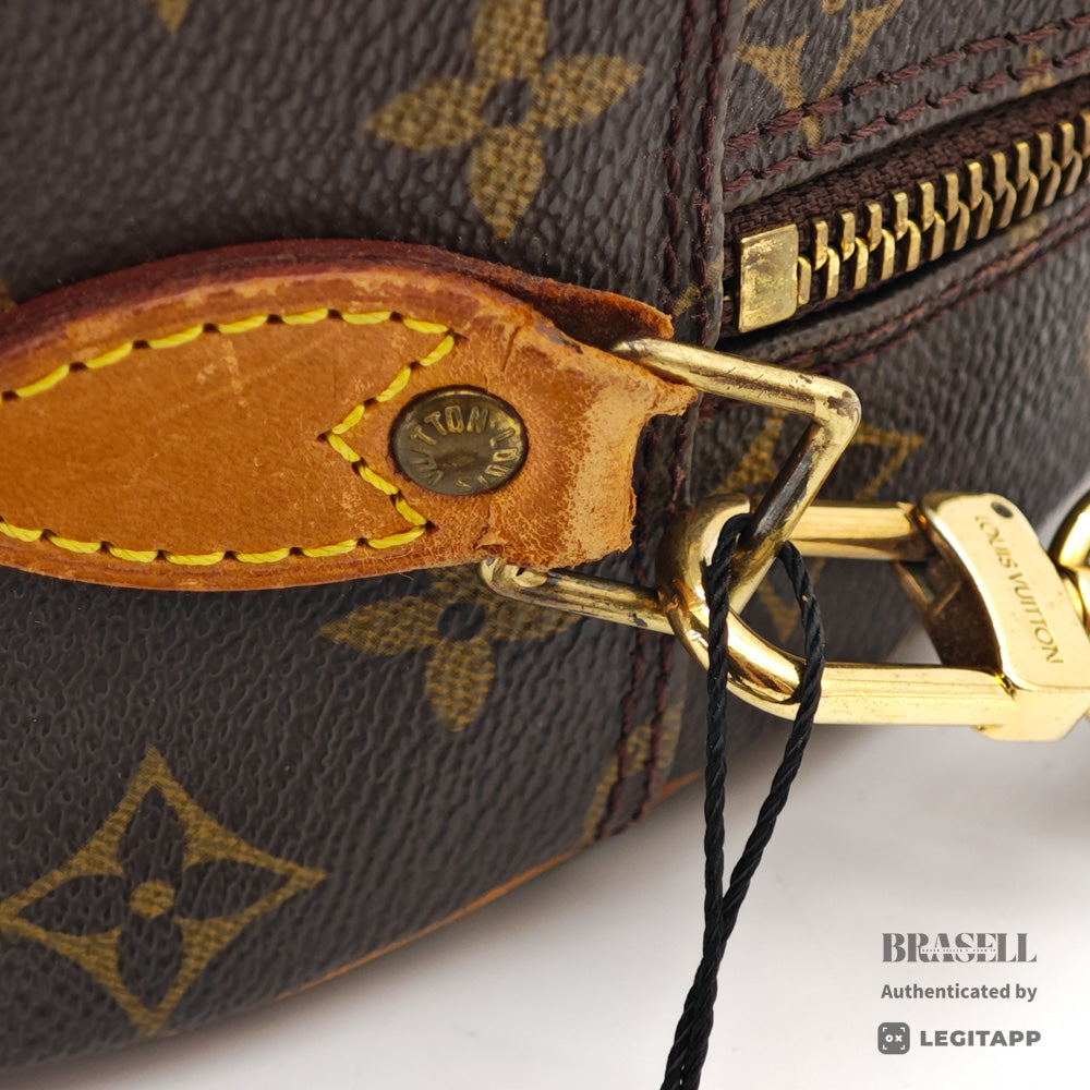 LOUIS VUITTON Blois Monogram Canvas Brown Shoulder Bag M51221 【ImportFeeFREE】
