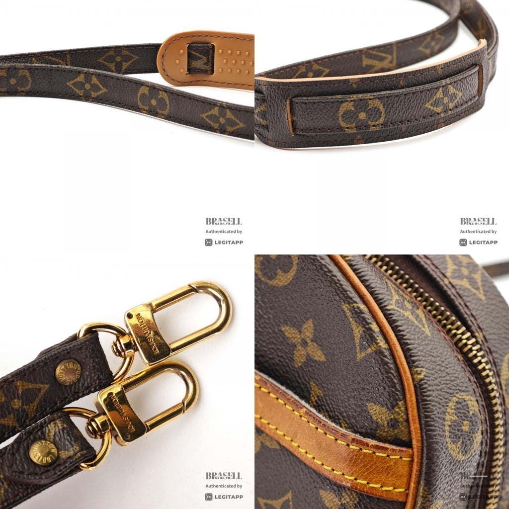 LOUIS VUITTON Blois Monogram Canvas Brown Shoulder Bag M51221 【ImportFeeFREE】