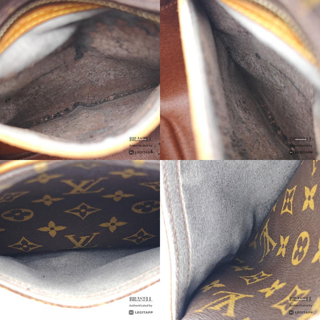 LOUIS VUITTON Blois Monogram Canvas Brown Shoulder Bag M51221 【ImportFeeFREE】