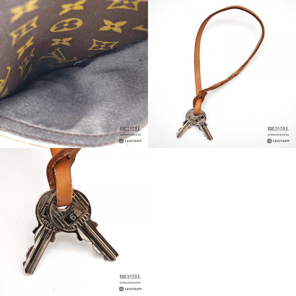 LOUIS VUITTON Blois Monogram Canvas Brown Shoulder Bag M51221 【ImportFeeFREE】