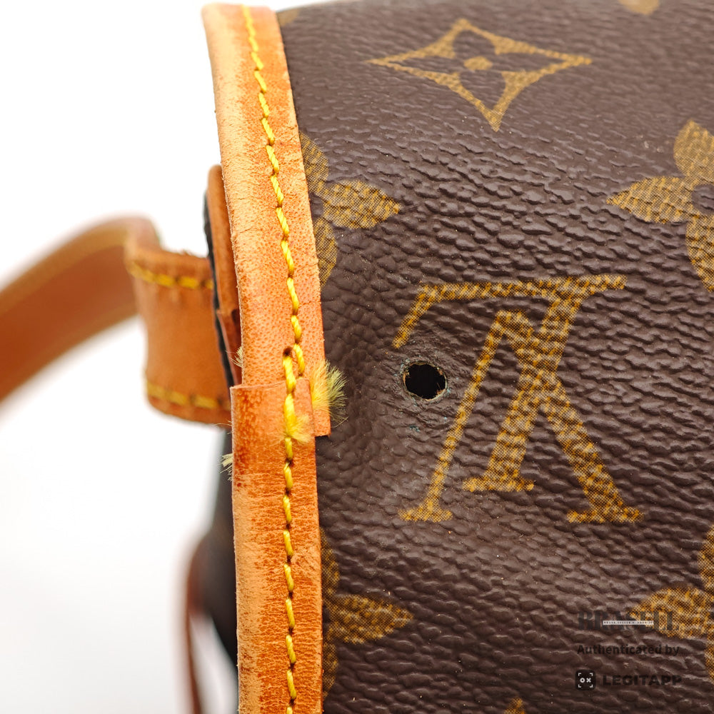 LOUIS VUITTON Saumur 30 Monogram Canvas Brown Shoulder Bag 【ImportFeeFREE】