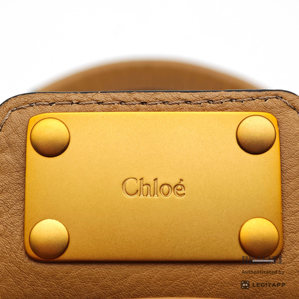 Chloé Mini Paddington Beige Leather Handbag Hardware【ImportFeeFREE】