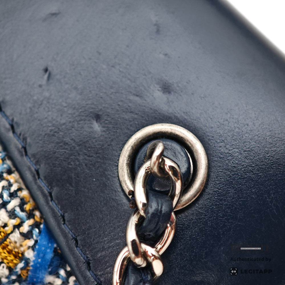 CHANEL Gabrielle Fringe Tweed Cotton Backpack 【ImportFeeFREE】