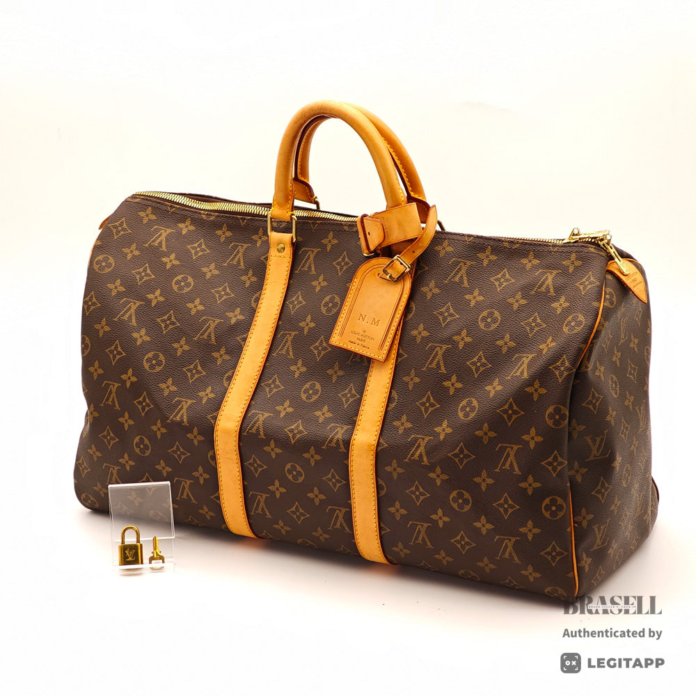 LOUIS VUITTON Keepall 50 Monogram Canvas Boston Bag M41426 【ImportFeeFREE】
