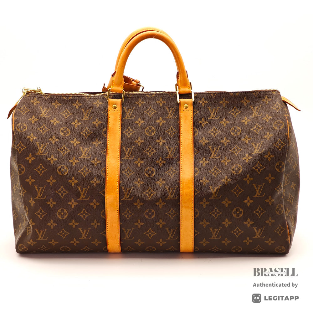 LOUIS VUITTON Keepall 50 Monogram Canvas Boston Bag M41426 【ImportFeeFREE】