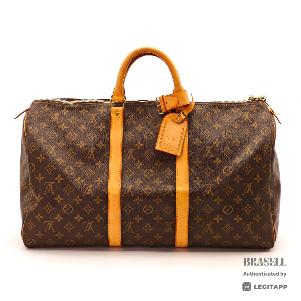 LOUIS VUITTON Keepall 50 Monogram Canvas Boston Bag M41426 【ImportFeeFREE】