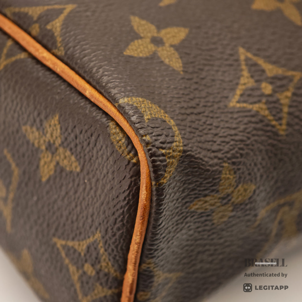 LOUIS VUITTON Mini Speedy Monogram Canvas Brown Hand Bag 【ImportFeeFREE】