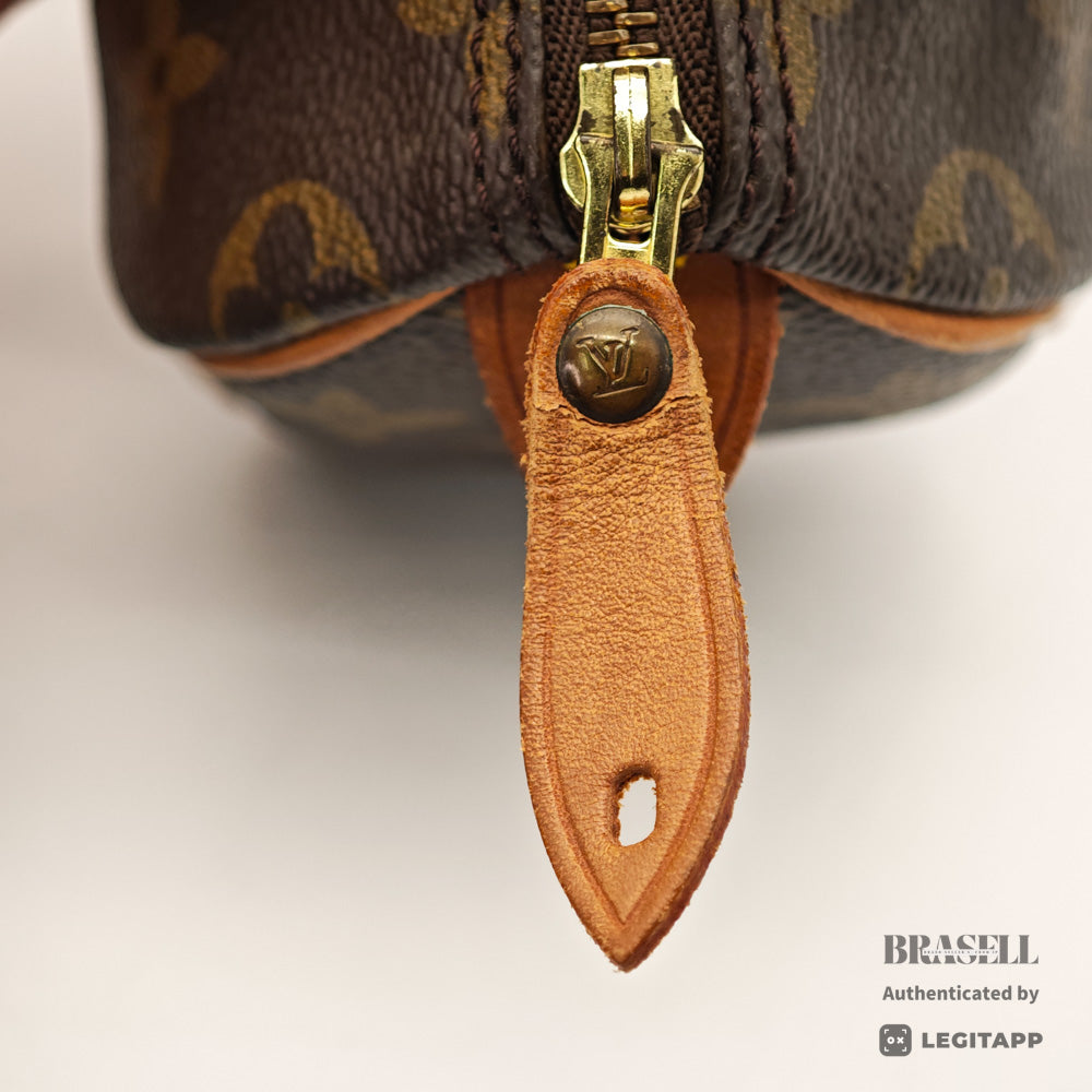 LOUIS VUITTON Mini Speedy Monogram Canvas Brown Hand Bag 【ImportFeeFREE】